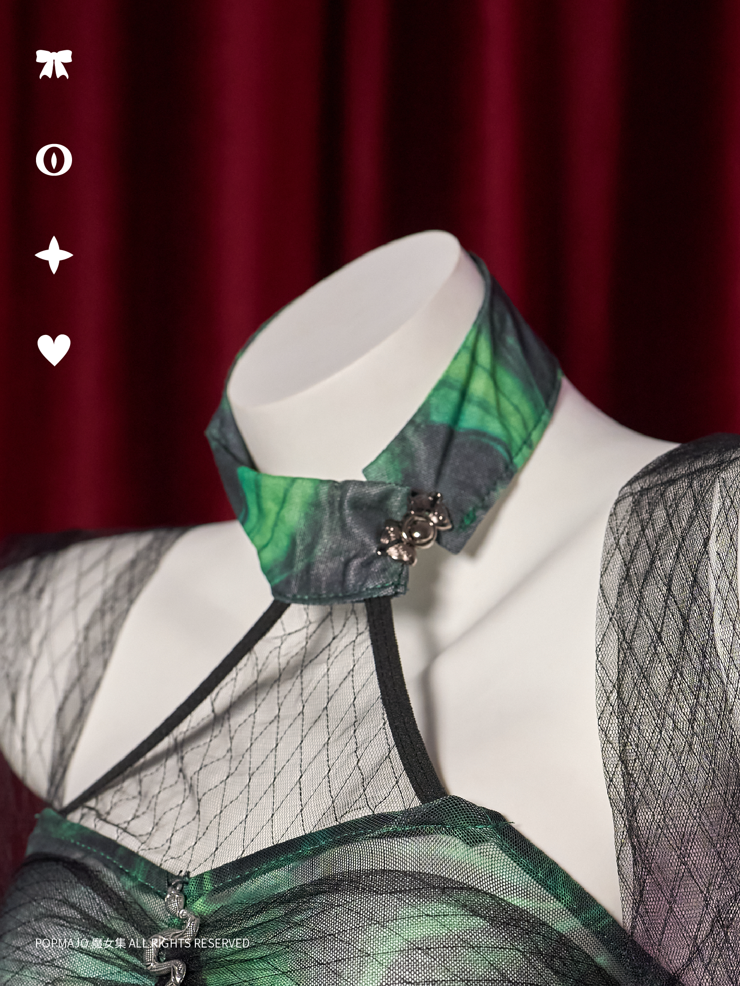 Serpent Enchantress Cheongsam Cosplay Set